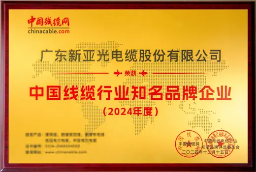 Renowned Brand of China Cable Industry