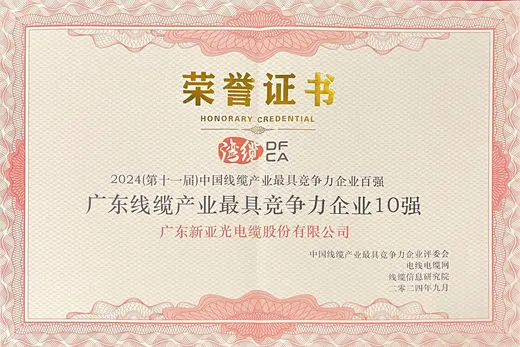 Top 10 Most Competitive in Guangdong