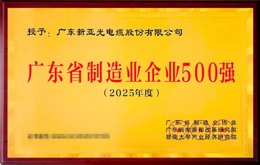 Top 500 Guangdong Manufacturers 2025