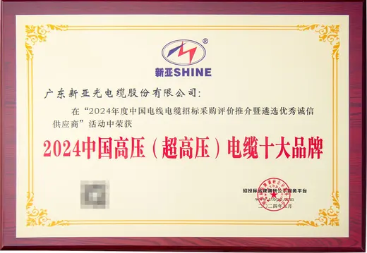 Top 10 HV/EHV Cable Brands 2024